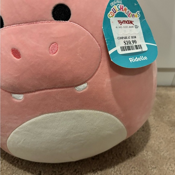 Riddle the pink hippo squishmallow - Picture 4 of 6